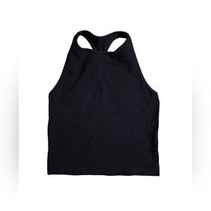 Free People intimately racer back tank Size Medium/Large Black Layers